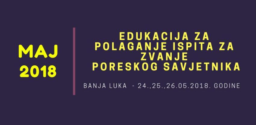 Edukacija za polaganje ispita za zvanje poreskog savjetnika