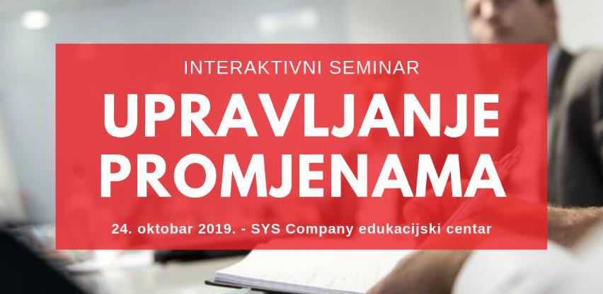 Seminar: Upravljanje promjenama