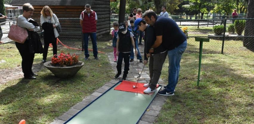 U Pionirskoj dolini otvoren obnovljeni mini golf teren