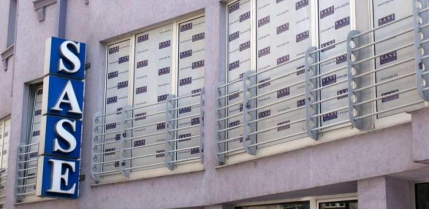 Na današnjem trgovanju na SASE ostvaren je ukupan promet od 89.142,90 KM