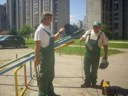 Sanacija i izgradnja novih dječjih igrališta u Novom Gradu