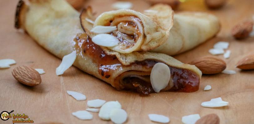 Free gluten palačinke sa bademima