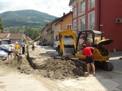 Općina Kladanj: U toku radovi na izgradnji kanalizacione mreže