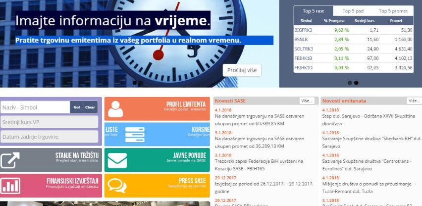 SASE: Ostvaren promet od 60.389 KM