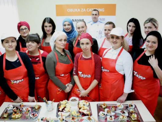 U Nahli počela dvomjesečna obuka iz cateringa za 15 nezaposlenih žena