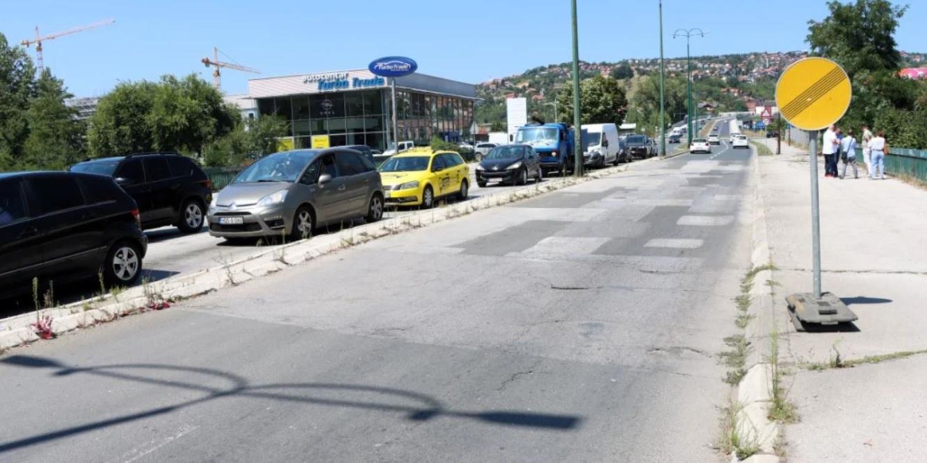 Most u ulici Ive Andrića