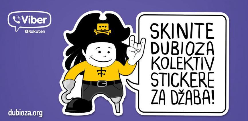 Dubioza Kolektiv poklanja besplatne animirane Viber stickere