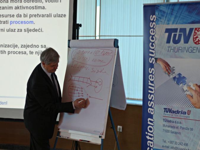 TUVadria održala seminar za Predstavnika rukovodstva za kvalitet 