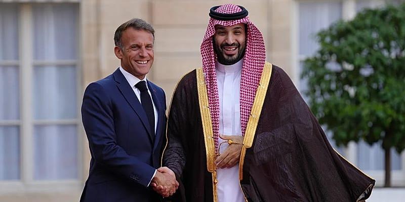 Macron i princ