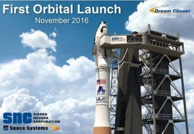 Probni let novog svemirskog šatla 2016. godine