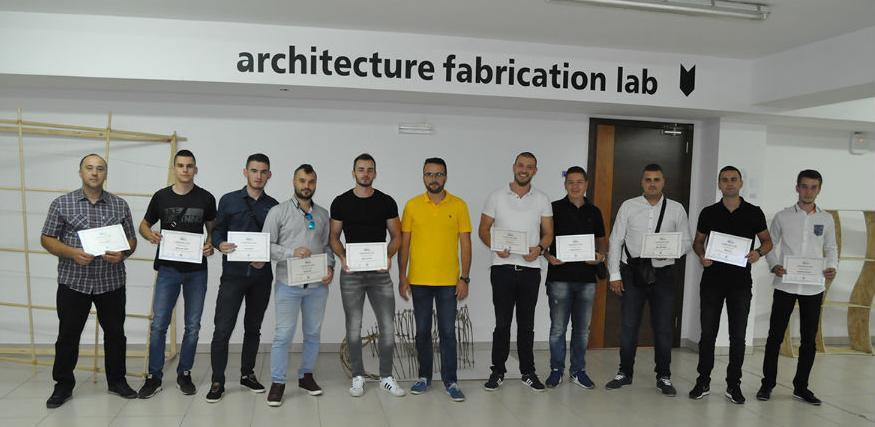 Na IUS-u završena obuka za CNC operatera/programera