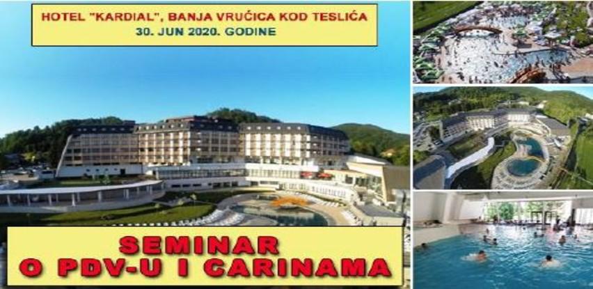 Seminar aktuelnosti iz oblasti PDV-a i carina