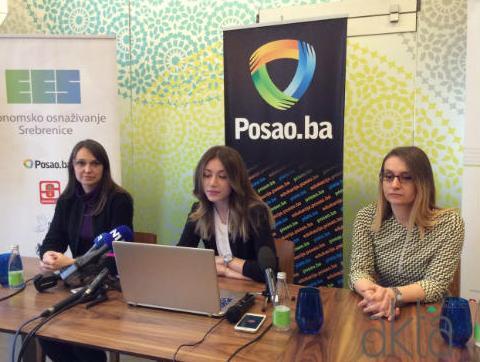 Tokom 2015. godine objavljeno preko 20.000 radnih pozicija u BiH