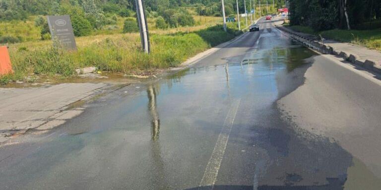 voda na ulici