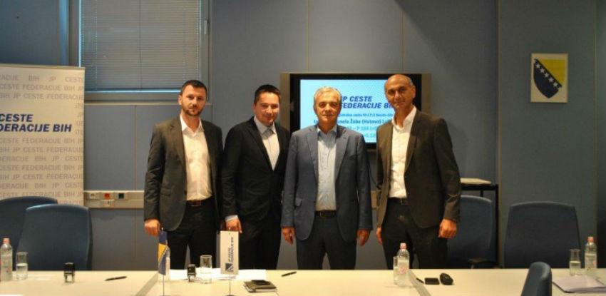 Potpisan ugovor za izgradnju tunela Žaba i dviju cesta na dionici Neum - Stolac