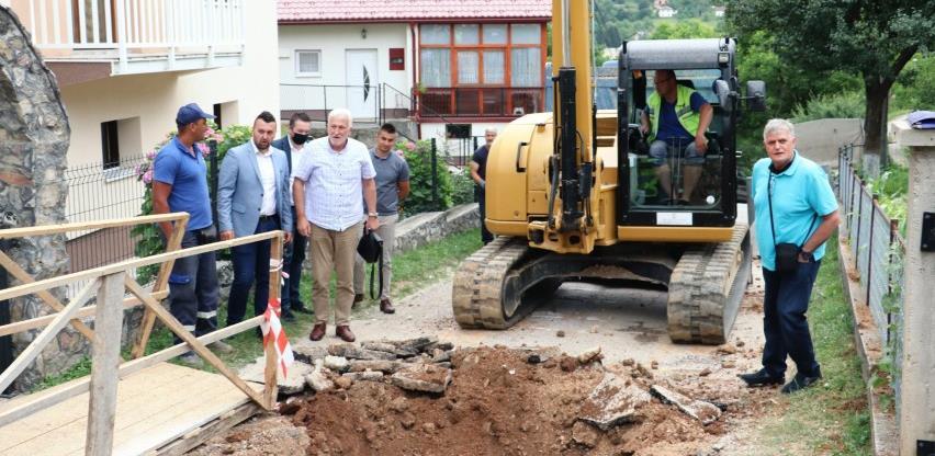 Na području općine Hadžići u toku realizacija velikih infrastrukturnih projekata