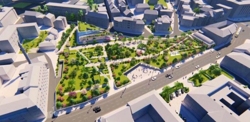 Trg, garaža i trospratnica: Pogledajte nacrt idejnog rješenja "Hastahana"