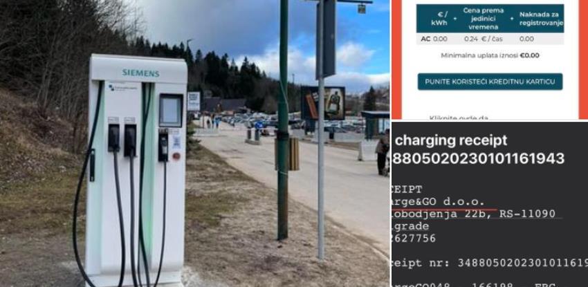 električno punjenje