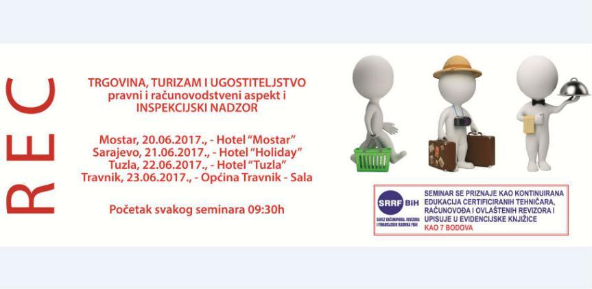 REC: Trgovina, turizam i ugostiteljstvo, pravni i računovodstveni aspekt