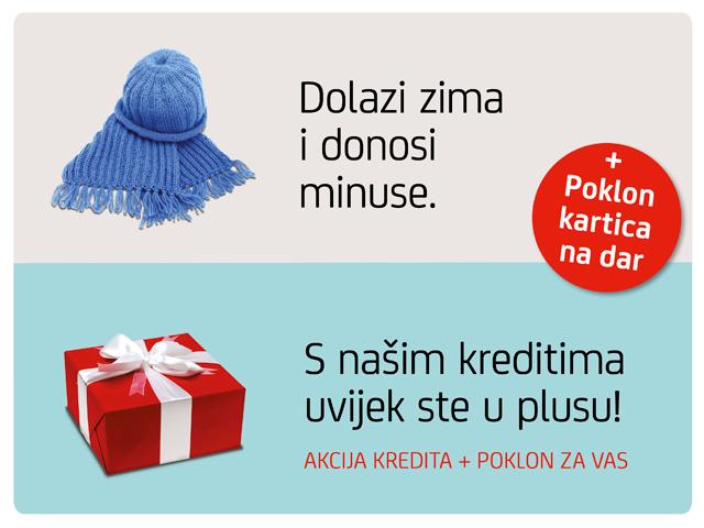 Novogodišnja akcija osiguranih kredita UniCredit Banke