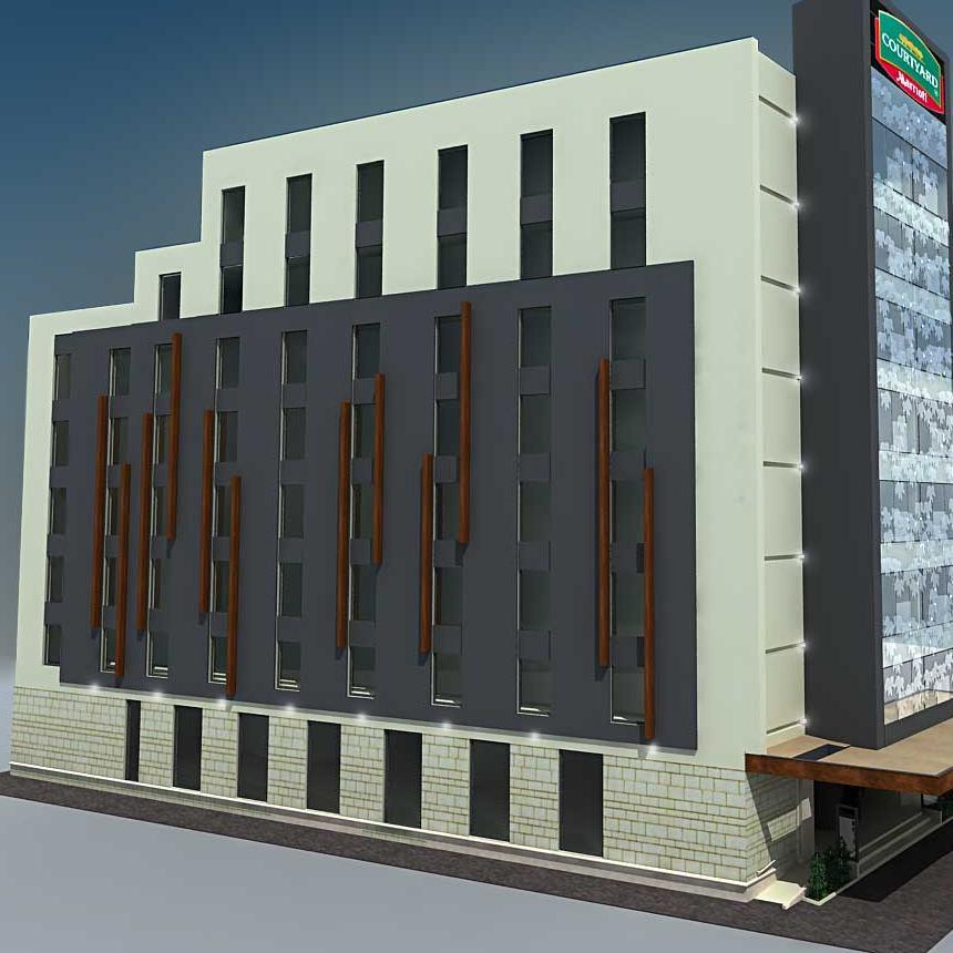 Na hotelu Courtyard by Marriott uskoro počinje postavljanje fasade