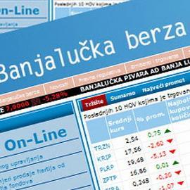 Današnji promet na BLSE: 493.608,28 KM