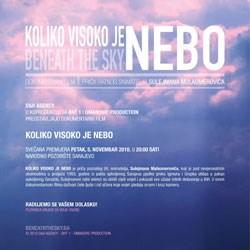 Predstavljanje dokumentarnog filma "Koliko visoko je nebo" i u Kaknju