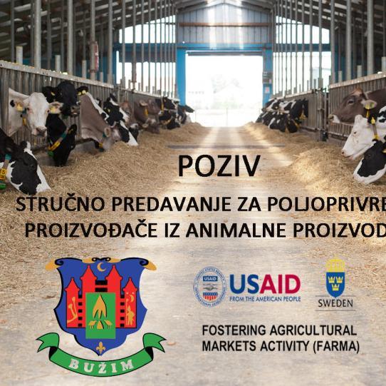 Stručno predavanje za poljoprivredne proizvođače iz animalne proizvodnje