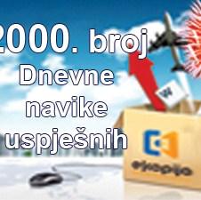 Prvih 2000 brojeva eKapija Dnevnog poslovnog biltena!