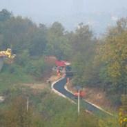 Svečanost otvaranja sedam novih lokalnih puteva u Opštini Zvornik - 18. decembra 2008. godine