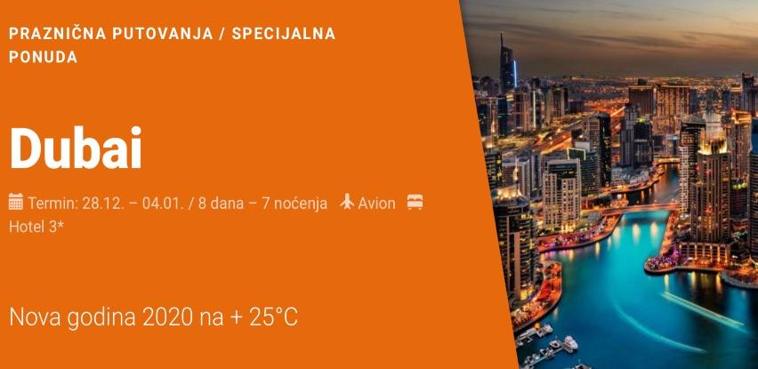 DUBAI - Nova godina 2020 na + 25°C