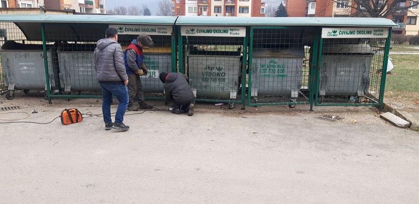 JKP "Visoko" započelo realizaciju radova na održavanju zelenih otoka