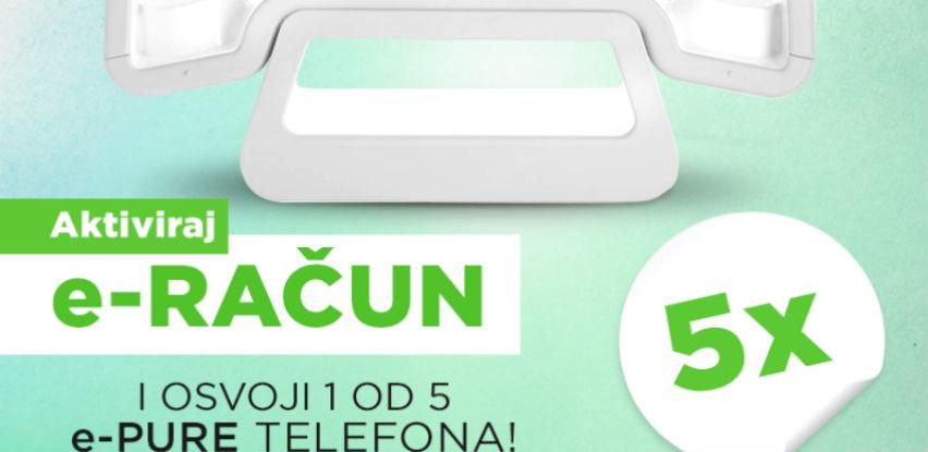 Aktivirajte E-račun i osvojite ePURE telefon!