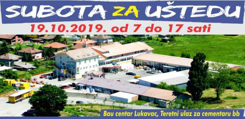 Subota za uštedu u Bau centru Dženex Lukavac