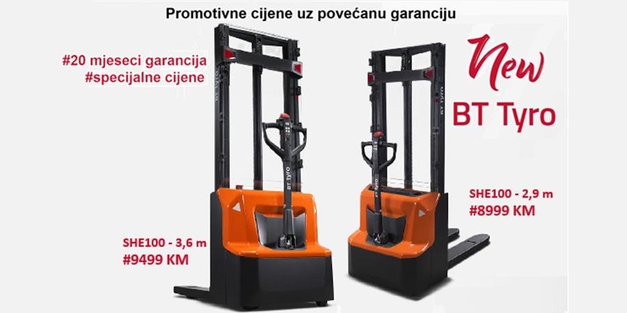 Toyota BT Tyro elektro paletar