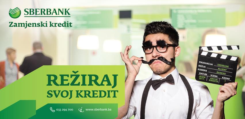 "Režiraj svoj kredit" - nova akcija kredita Sberbank BH