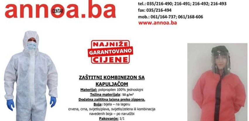 Novi letak sa ponudom vizira i jednokratnih nazuvaka za obuću