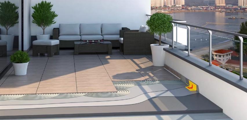 Sika građevinski materijali za balkone i terase