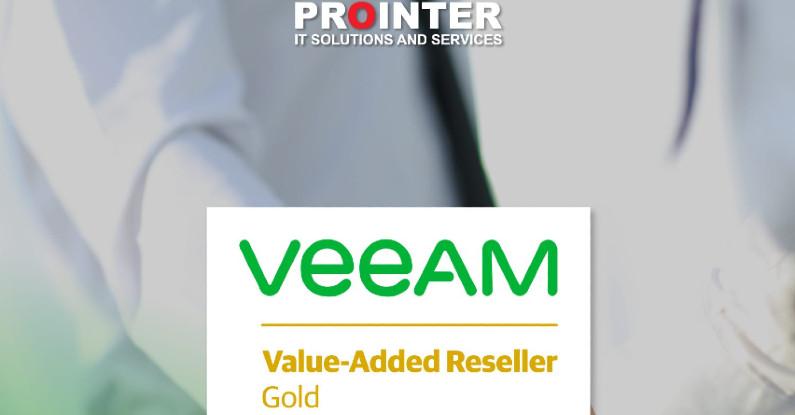 Prointer ITSS Gold Partner kompanije Veeam