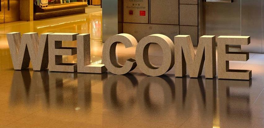 Blok slova 3d reklama print studio