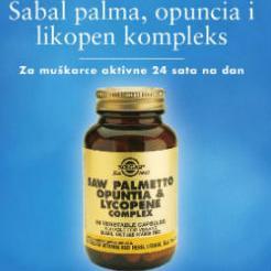 Solgar Sabal Palma - Za bolju funkciju prostate i mokraćnih puteva