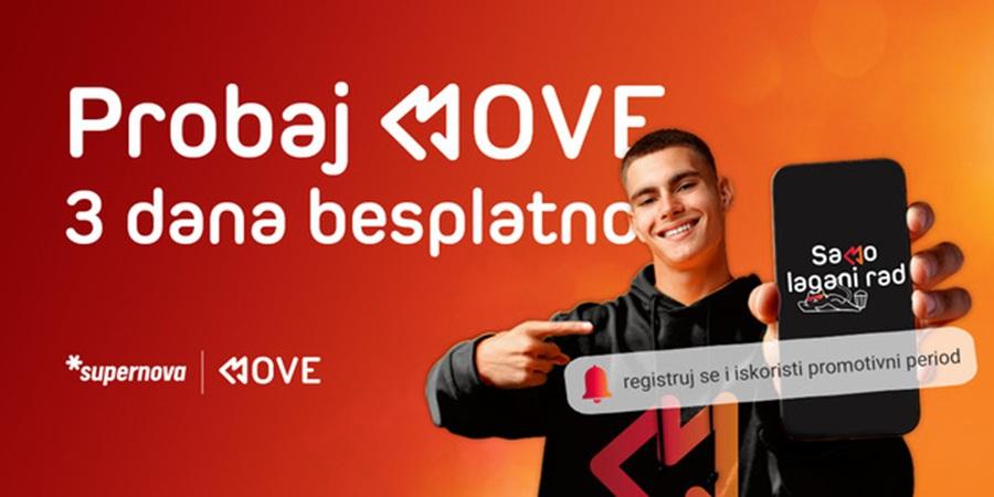 Supernova MOVE Antistress kampanja