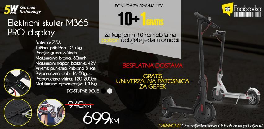 Svjetski trend opet je u našem gradu - Električni skuter M365