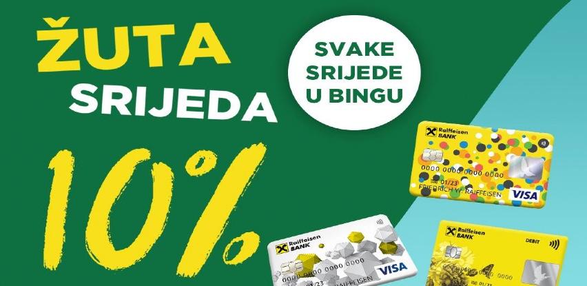10% popusta uz Visa kartice