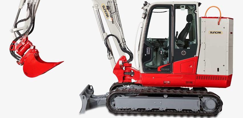 PSC i PGS Jelah SUNCAR TB260E mini električni bager