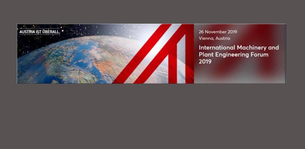 Internacionalni forum mašinstva i izgradnje postrojenja 2019