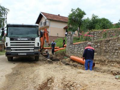 U toku radovi na uređenju Žepske ulice u Goraždu