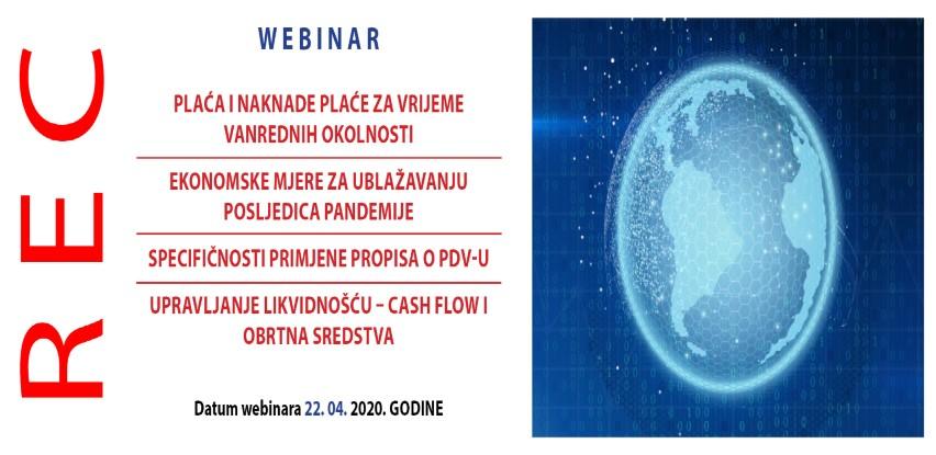 REC webinar: Plaća i naknade plaće za vrijeme vanrednih okolnosti