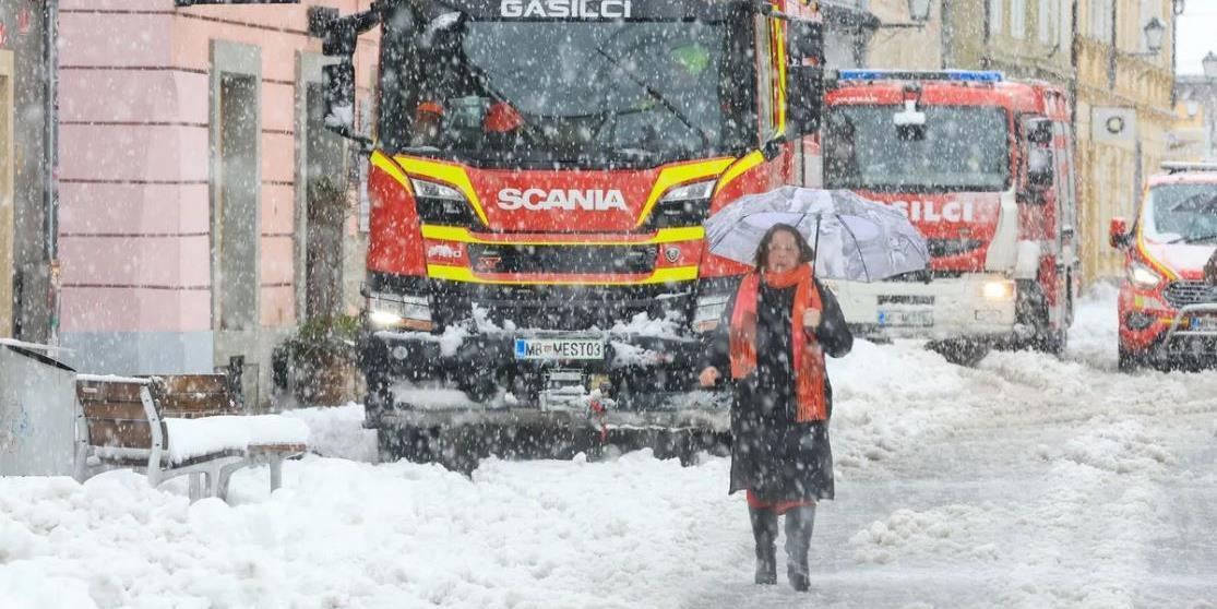Slovenija snijeg