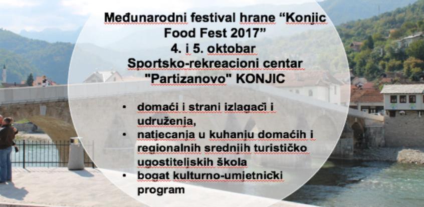 Sutra počinje međunarodni festival hrane "Konjic Food Fest 2017."